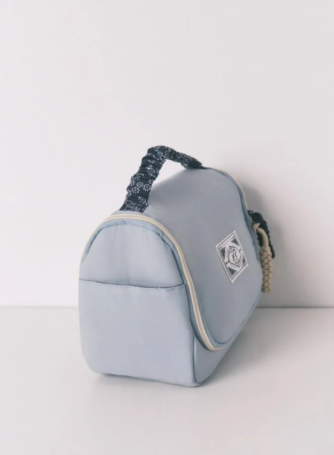women'secret  Blue large floral piping vanity case for Women | Best Price UAE